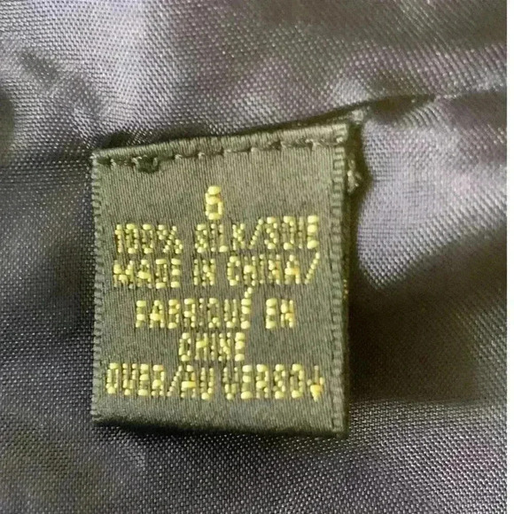 Dana Buchman 100% Silk Dress A-Lined Fitted Sleeveless Women's Size 6 - Picture 11 of 11